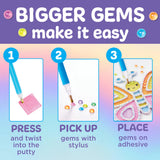 Creativity for Kids Bubble Gems Super Sticker Butterfly