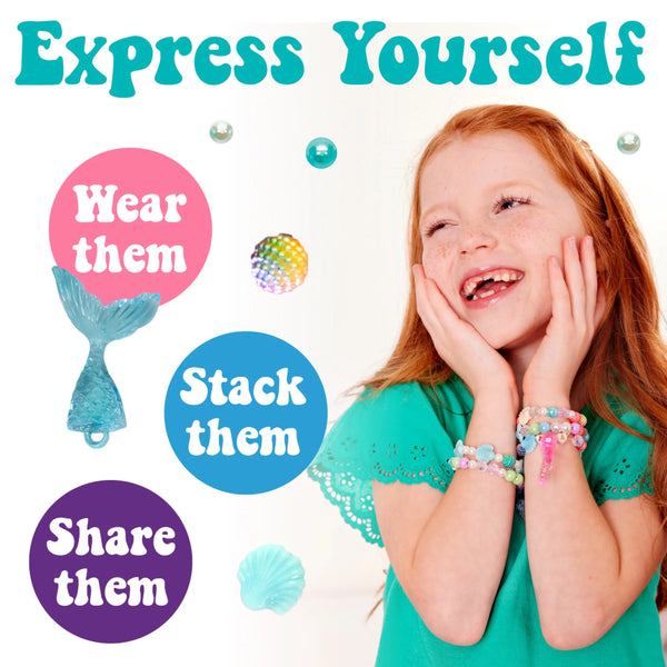 Creativity for Kids Bead Jewelry Jar - Mermaid