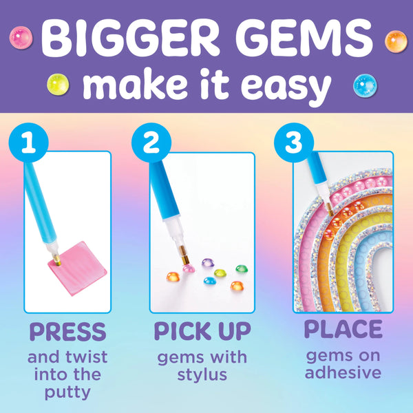 Creativity for Kids Bubble Gems Super Sticker Rainbow