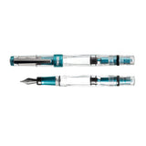 TWSBI Diamond 580ALR Caribbean with Onyx Fountain Pen, Medium