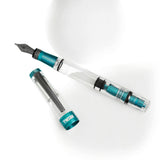 TWSBI Diamond 580ALR Caribbean with Onyx Fountain Pen, Medium