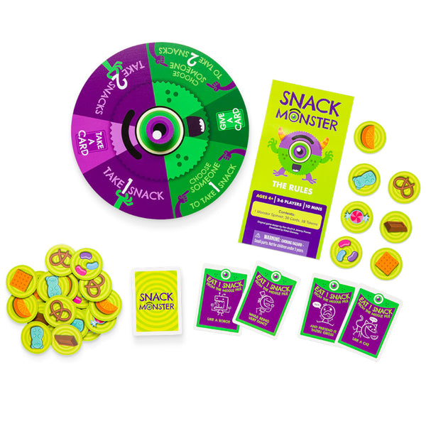 Exploding Kittens Kids Game - Snack Monster
