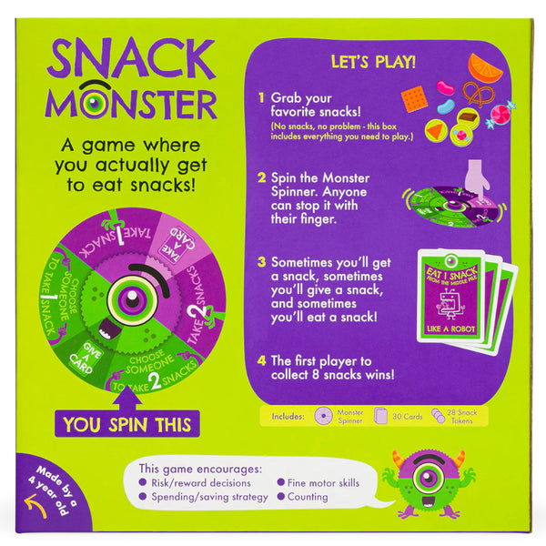 Exploding Kittens Kids Game - Snack Monster