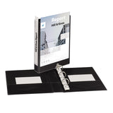 Avery Mini Durable View Binder 5.5" x 8.5" Black