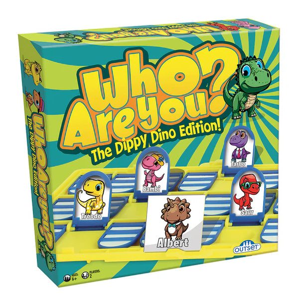 Outset Who Are You? The Dippy Dino Edition! Guessing Game