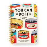 Brass Monkey Sticker Book - You Can Do It Googly Cans