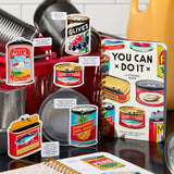 Brass Monkey Sticker Book - You Can Do It Googly Cans
