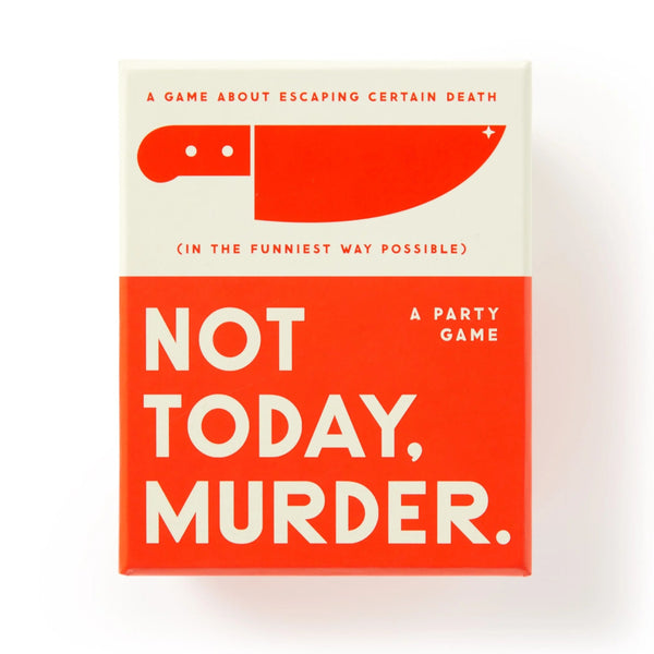 Brass Monkey Party Game - Not Today, Murder