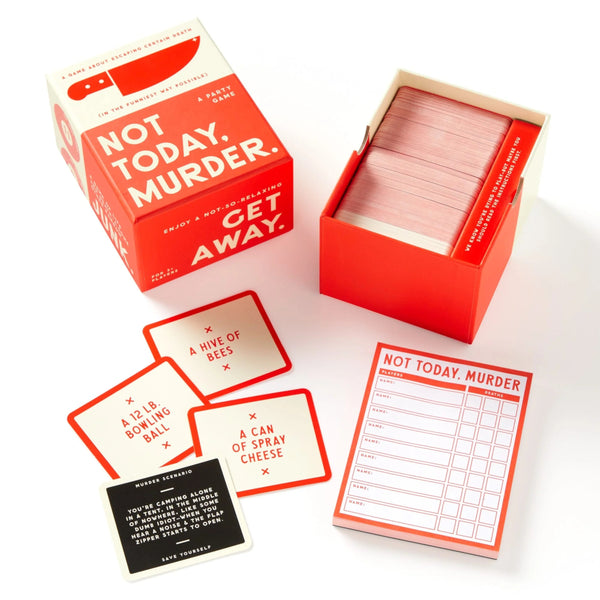 Brass Monkey Party Game - Not Today, Murder