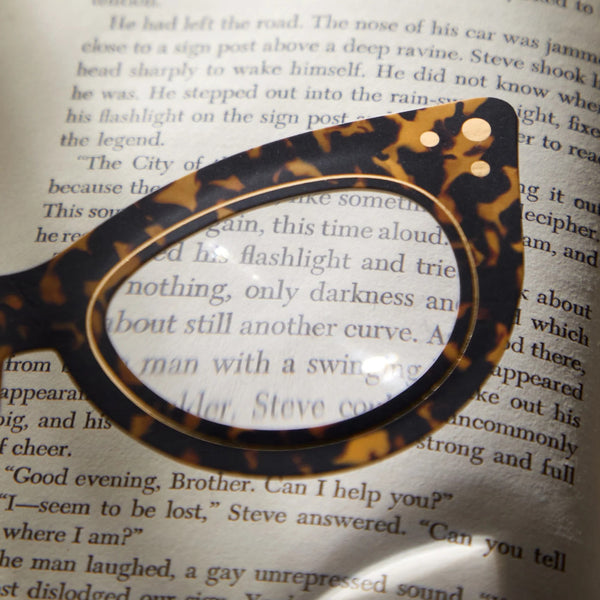 Galison Bookish Magnifying Bookmark - Cat Eye Readers