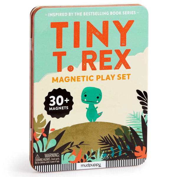 Mudpuppy Magnetic Dinosaur Play Set - Tiny T. Rex