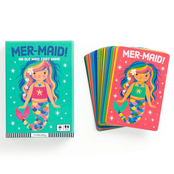 Mudpuppy Old Maid Card Game - Mer-Maid!