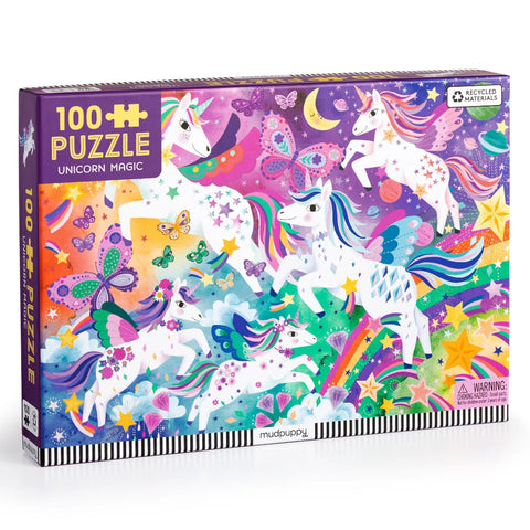 Mudpuppy 100pc Puzzle - Unicorn Magic
