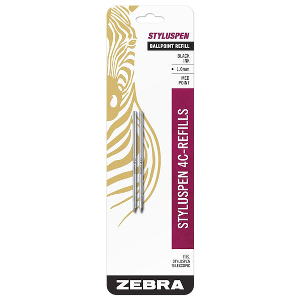 ZEBRA PEN T-REFILL BLACK 1.0