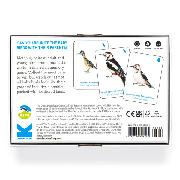 Laurence King Match a Baby Bird: A Memory Game