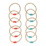 Petit Collage Happy Octopus Wooden Hoopla Ring Toss Game