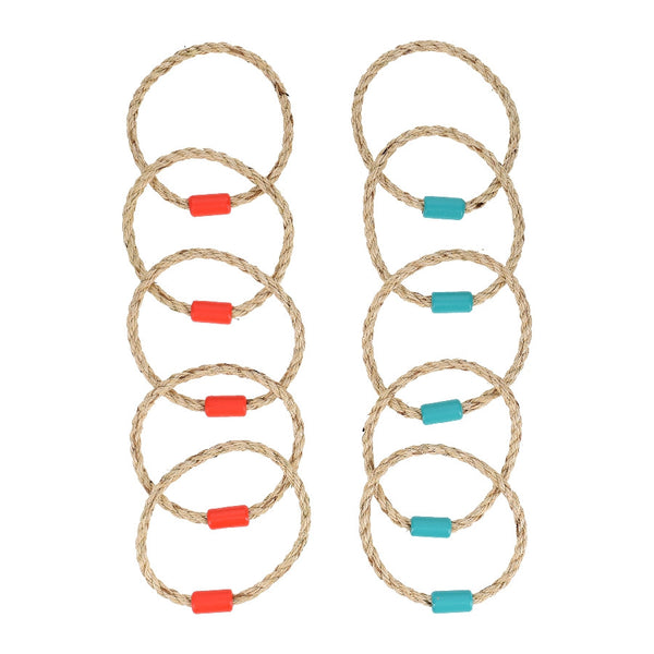 Petit Collage Happy Octopus Wooden Hoopla Ring Toss Game