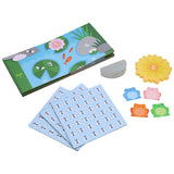 Petit Collage Leaping Frogs! Tiddlywinks Board Game