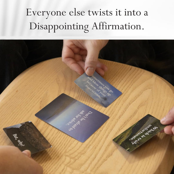 Ridley's Games Party Game - Disappointing Affirmations
