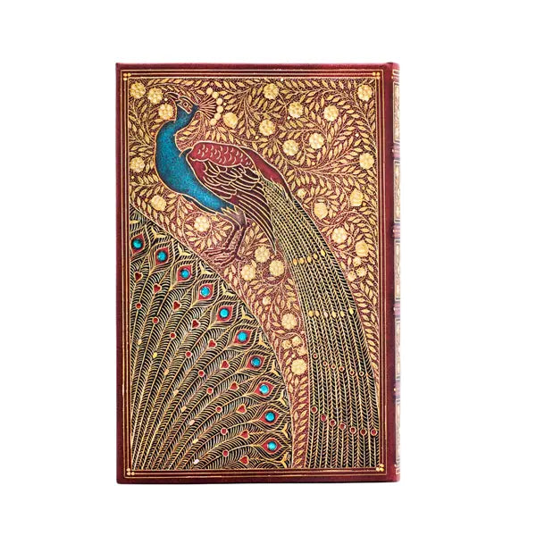 Paperblanks Lined Journal, Mini - Hafiz’s Peacocks