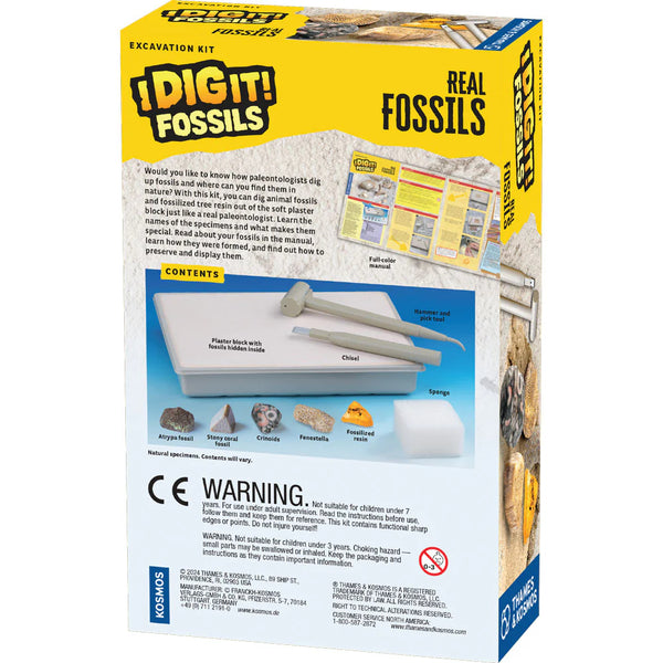 Thames & Kosmos I Dig It! Fossils - Real Fossils Excavation Kit