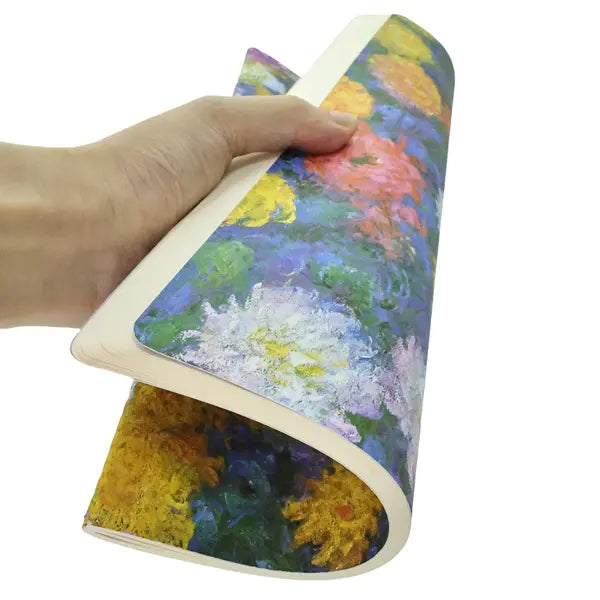 Paperblanks Lined Cahier, A4 - Monet’s Chrysanthemums