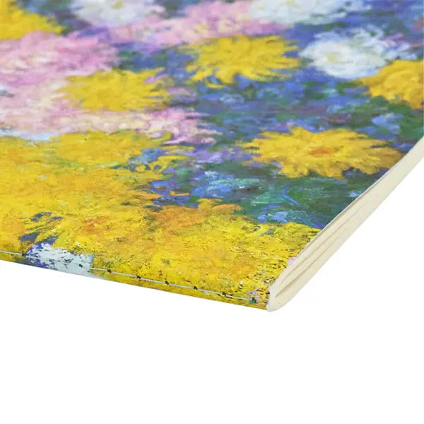 Paperblanks Lined Cahier, A4 - Monet’s Chrysanthemums