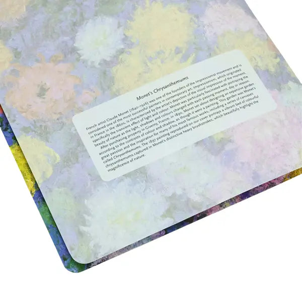 Paperblanks Lined Cahier, A4 - Monet’s Chrysanthemums