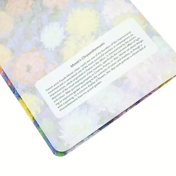Paperblanks Lined Cahier, A5 - Monet’s Chrysanthemums