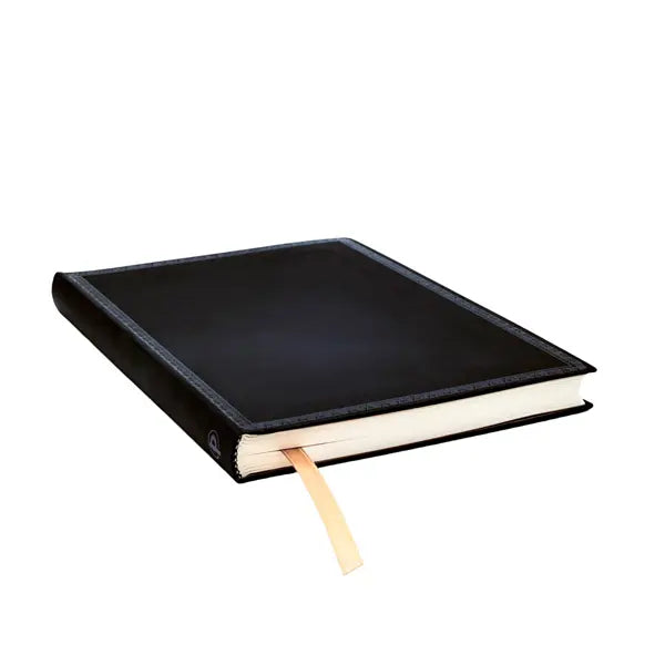 Paperblanks Flexis Lined Journal, Midi - Black Edition Bold