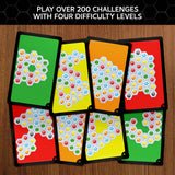 Thames & Kosmos Puzzle Game - Ingenious: Single-Player Travel Edition