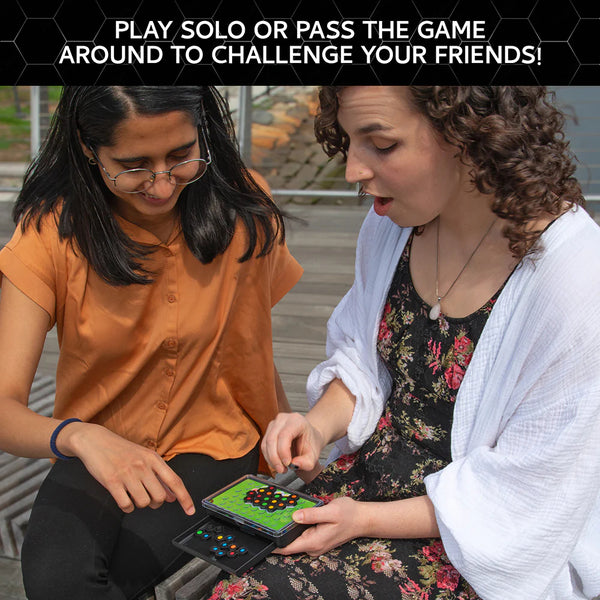 Thames & Kosmos Puzzle Game - Ingenious: Single-Player Travel Edition