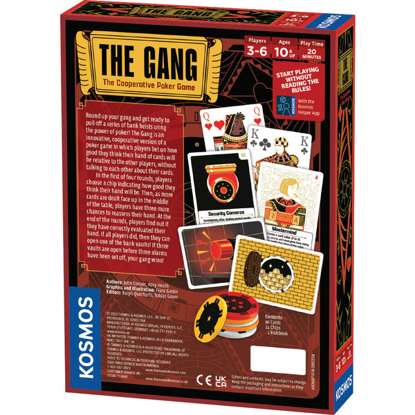 Thames & Kosmos Cooperative Poker Game - The Gang