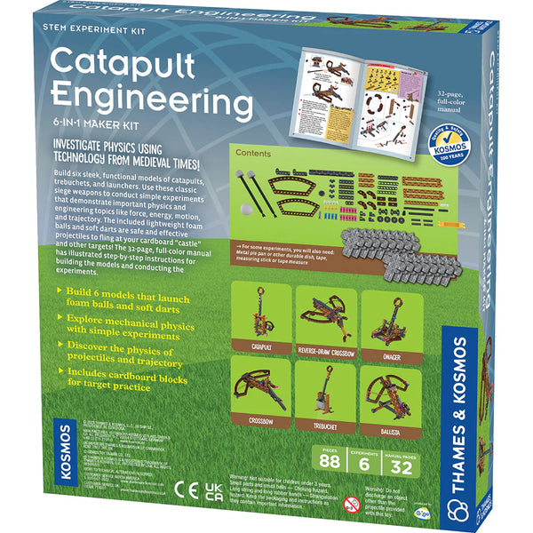 Thames & Kosmos Catapult Engineering: 6-in-1 Maker Kit