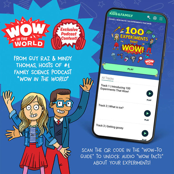Wow in the World Science Kit - 100 Experiments That WOW!