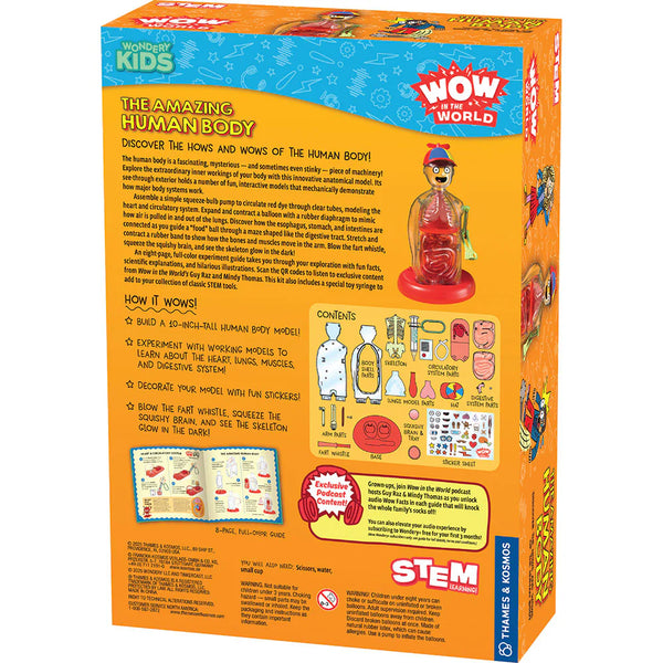 Wow in the World Science Kit - The Amazing Human Body