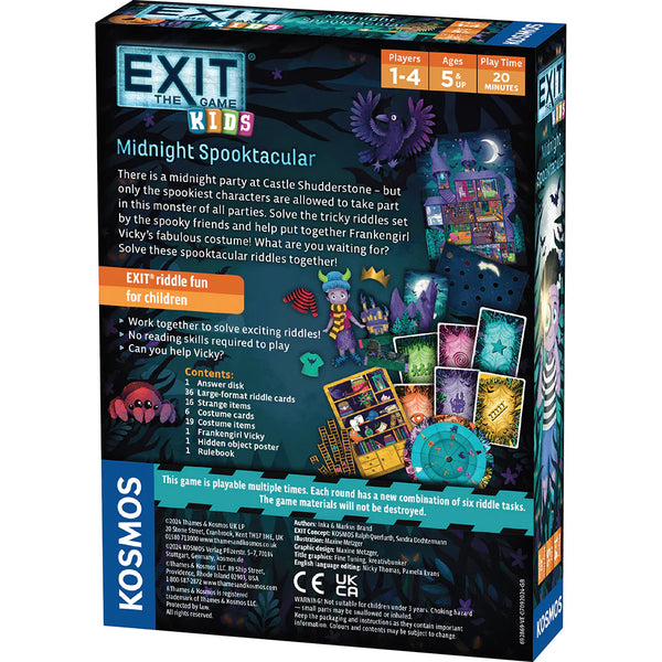 Thames & Kosmos EXIT: The Game - Kids - Midnight Spooktacular