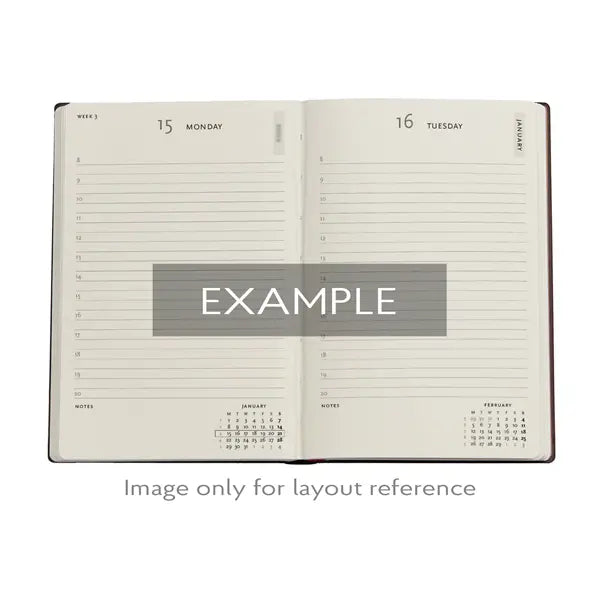 Paperblanks 2026 Agenda - Daily, Mini, Hafiz’s Peacocks