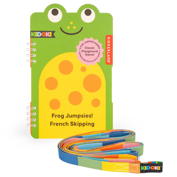 Kikkerland Kidoki Frog Jumpsies! French Skipping Rope