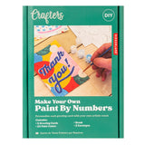 Kikkerland Crafters Paint by Numbers DIY Greeting Cards Kit