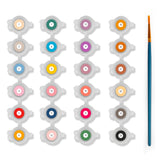 Kikkerland Crafters Paint by Numbers DIY Greeting Cards Kit