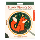 Kikkerland Mini Punch Needle Kit - Fox