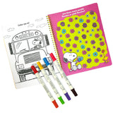 Ooly x Peanuts Activity Travel Kit & Double-Ended Markers