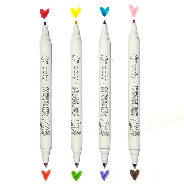 Ooly x Peanuts Activity Travel Kit & Double-Ended Markers