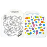 Ooly Playful Pages Activity Book of Games, Colouring & Stickers - Pets in Space