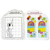 Ooly Playful Pages Activity Book of Games, Colouring & Stickers - Unicorn Party!
