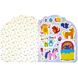Ooly Playful Pages Activity Book of Games, Colouring & Stickers - Unicorn Party!