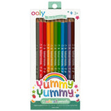 Ooly Yummy Yummy Fruit Scented Coloured Pencils Set 12pk
