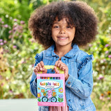 Ooly Carry Along! Colouring Book & Crayon Set - Garden Pals