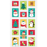 Santa's Secrets Christmas Stamp Stickers, Assorted